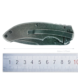 Cuchillo plegable EDC de bolsillo de acero inoxidable 3Cr13 al por mayor en línea para actividades al aire libre - Product Image 6