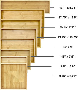 Plateau de service rectangulaire pour table basse - Product Image 3
