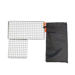 Support de cuisson carré en acier inoxydable 304 pour camping, gril, poêle à bois, cuisson en extérieur - Product Image 2