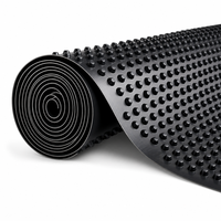 Cellule de drainage en HDPE résistante aux UV, plaque de drainage de 30 mm pour podium et dalle supérieure de garage souterrain