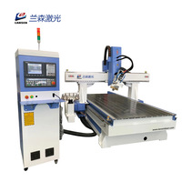 LANSEN-Enrutador Cnc inteligente multifuncional con cabezal oscilante, máquina de grabado de alta precisión para carpintería, grabado artístico