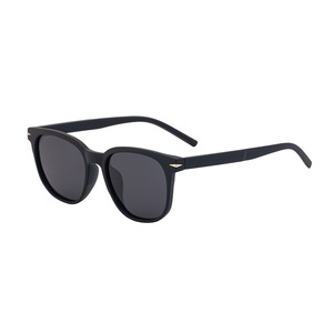 Gafas de sol para hombre Dl-28216, montura de metal TR, lentes TAC con protección UV400, color negro, montura grande, para uso en exteriores. - Product Image 2