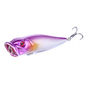 Esca da Pesca Personalizzata HENGJIA con <span class=keywords><strong>Occhi</strong></span> 3D, 9cm 12.5g, per Pesca al Blackfish, Popper Bionico - Product Image 3