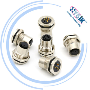 Điện kết nối lắp ráp M12 2 3 4 5 <span class=keywords><strong>6</strong></span> 8 12 <span class=keywords><strong>pin</strong></span> cắm m12x1 cảm biến Tiêu Chuẩn Thiết bị truyền động ổ cắm đựng - Product Image 4