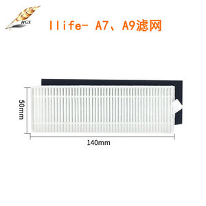 Filtre HEPA pour aspirateur robot Ilife, pour A7 A9 A9S X787 X785 X800, pour usage domestique, filtre de balayeuse haute efficacité, pièce I259 - Product Image 4