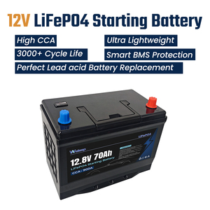 3000 Derin Deşarjlı Marş Aküsü, Dahili Şarj Göstergesi, IP65 Su Geçirmez, 12V70Ah 900CCA SUV/Arazi Aracı Çalıştırma Aküsü - Product Image 1