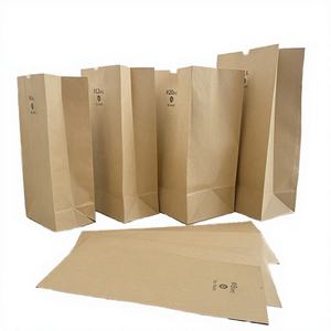 Sacs à lunch en papier brun, taille repas, SOS, jetables, recyclés, kraft, imprimés flexo, pour usage alimentaire - Product Image 3