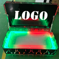 Bouteille de vin en acrylique personnalisée Glorifier VIP Champagne LED bouteille présentoir porte-documents boîte transporteur embellir pour boîte de nuit KTV