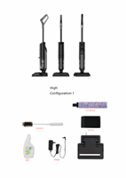 Smart Cordless Floor Washer Custom Logo on Color Box EU US UK Plug Options for Home Floor Cleaning