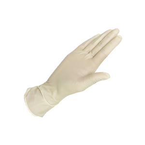 Gants en latex jetables blancs crémeux sans poudre / Gants de travail - Product Image 6