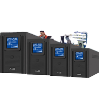 UPS en Línea Personalizado de 110V/220V, Sistema de Alimentación Ininterrumpida para Servidor de Computadora, Estabilizador de Voltaje de Respaldo con Protección Contra Sobretensiones