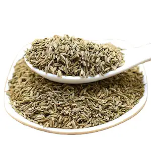 Nouvelle récolte 100% graines d'épices diverses naturelles Cumin vert Assaisonnement alimentaire Graines de Cumin sec à vendre