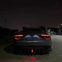 Feux arrière LED pour Maserati GT, kit de modernisation, noir transparent, ensemble de feux arrière