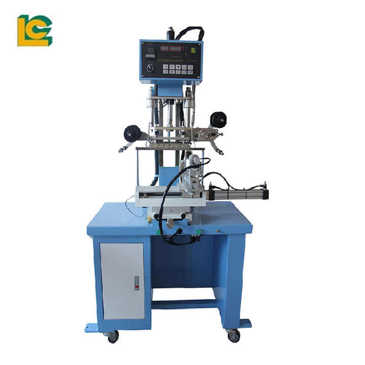 Plane Cylindrical Stamp Embossing Machine For Plastic Cups Perfume 