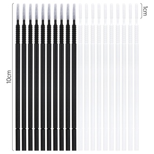 100 Hisopos de Algodón de Cabeza Larga para Limpieza de Pestañas, Aplicador para Eliminación de Pestañas y Limpieza de Tatuajes - Product Image 3