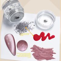 Poudre à ongles œil de chat universelle, poudre magnétique professionnelle pour salon, pour vernis à ongles et gel