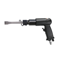 Marteau pneumatique robuste à longue course de 250 mm avec 4 burins, kit de marteau pneumatique 4500 SPM en stock