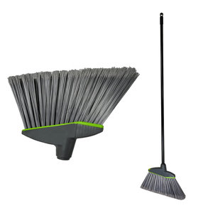 Escobas multifuncionales de ángulo de mango largo populares de alta calidad con cerdas de <span class=keywords><strong>PET</strong></span> para escoba de limpieza de suelo de carretera de jardín NO.6112 - Product Image 3