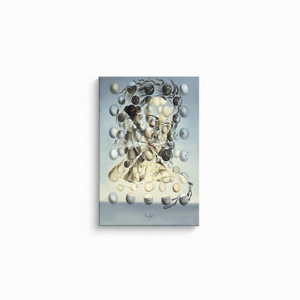 ความงดงามเหนือจริง: ภาพพิมพ์บนผ้าใบแรงบันดาลใจจาก Salvador Dalí รูปทรงกลม Galatea, ผ้าใบหุ้ม - Product Image 2