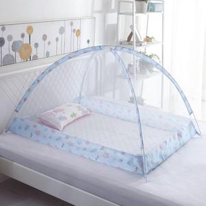 Moustiquaire de lit bébé instantanée en mousseline, occultante, pour voyage, pour nouveau-né, pour poussette et berceau - Product Image 4