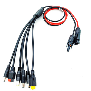 Кабель-удлинитель Multi MC на XT60 с шестью функциональными разъемами для солнечных панелей, для дома и автодома, для зарядного устройства, адаптер для солнечных панелей - Product Image 3