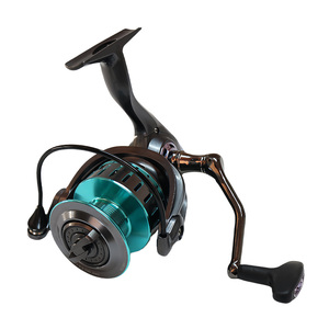 Recién llegado, carrete de pesca giratorio de nailon para agua salada, carretes de aparejos de carpa para fundición de cebo para pesca en Río a la venta - Product Image 1