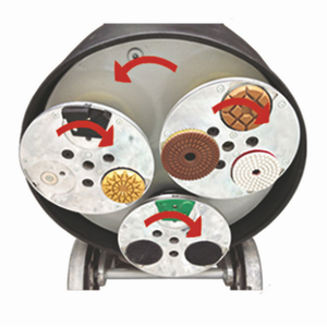 מכירה לוהטת כבד החובה מטחנת רצפה תעשייתי טרצו מלט בטון לטש רצפת מטחנת מכונת גריסה - Product Image 3