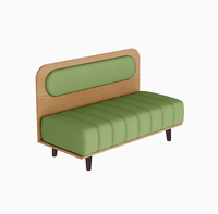 Ensemble de mobilier de style nordique moderne pour hôtel commercial, salle de sport, café, restaurant, cuisine, école – Table et chaise en bois pour loisirs individuels