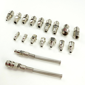 JUNYIP Eropa Mini Tipe Rectus 21 Air Quick Coupler OEM Model JYE004 dengan Spesifikasi Teruji Asal Cina - Product Image 6