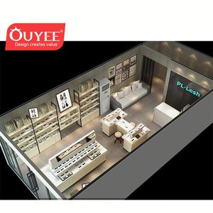การออกแบบตกแต่งภายในร้านออปติคอลเฟอร์นิเจอร์สำหรับโชว์รูมแบบกำหนดเอง - Product Image 2