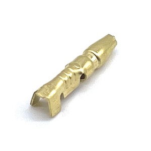 3.5MM 원형 자동 배터리 와이어 총알 버트 냉간 압착 빠른 연결 황동 스플라이스 터미널 DJ211-3.5A - Product Image 3