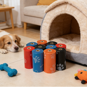 Bolsa de Desechos <span class=keywords><strong>para</strong></span> Excremento de Perro Desechable de Almidón de Maíz Compostable de Plástico de Alta Calidad al por Mayor, Bolsa Biodegradable <span class=keywords><strong>para</strong></span> Excremento de Perro - Product Image 2