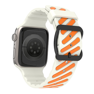 Correa de Reloj de Silicona Transpirable de Dos Tonos Win-Win, Correa Deportiva Hueca con Diseño Twill para <span class=keywords><strong>Apple</strong></span> <span class=keywords><strong>Watch</strong></span> Series 11 10 9 8 7 Ultra <span class=keywords><strong>3</strong></span> - Product Image 3