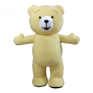 Oso inflable <span class=keywords><strong>de</strong></span> dibujos animados mascota oso ropa adulto mascota traje <span class=keywords><strong>de</strong></span> muñeca - Product Image 4