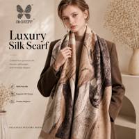 Châle Magnétique à Motifs Organiques pour Femme, Tissé, à Franges, Léger, Doux et Lisse, Écharpe d'Hiver pour le Bureau, Cadeau, Vente en Gros