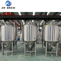 Cuve de Fermentation en Acier Inoxydable de 1000L pour la Fabrication de Vinaigre et l'Équipement de Brassage de Bière
