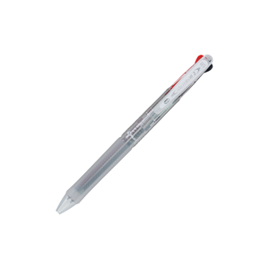 Stylo bille double couleur BKAB-30EF 0,5 mm, encre acrylique à faible viscosité, corps en résine recyclée, trois transparents - Product Image 2