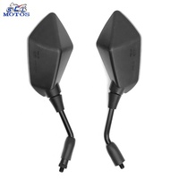 En gros 10MM Noir 600CC Moto Accessoires Rétroviseur pour ER-6N Z1000 Z750 Rue Moto