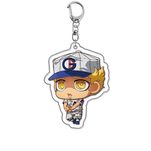 อะนิเมะโจโจ้ บิสเซอเร แอดเวนเจอร์ ชิบิพวงกุญแจอะคริลิค JJBA โจทาโร่ จิโอร์โน โจลีน ดิโอ โจสุเกะ บรูโน่พวงกุญแจกระเป๋าน่ารักของขวัญ - Product Image 3