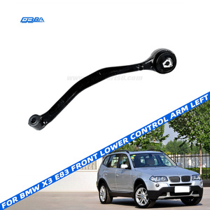 Bras de suspension inférieur avant gauche pour BMW E83, neuf, en aluminium argenté, référence OE 31103443127 - Product Image 2