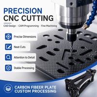 Fabrication de panneaux en fibre de carbone sur mesure et personnalisation 3K ; Usinage CNC, gravure, impression ; Traitement des feuilles de fibre de carbone en Chine