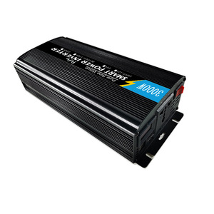 Convertidor de Energía Monofásico de 1500W 12V DC/AC, UPS con Pantalla LCD, Onda Sinusoidal Pura para Electrodomésticos y Sistemas Solares, 50/60Hz - Product Image 1