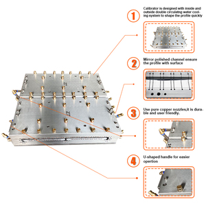 Tùy chỉnh <span class=keywords><strong>PVC</strong></span> bảng tường nhựa đùn khuôn chết đầu nén công cụ tường Board <span class=keywords><strong>PVC</strong></span> đùn khuôn - Product Image 3