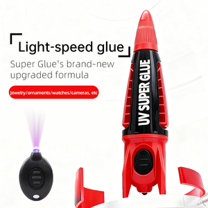 Pegamento Instantáneo Transparente, Adhesivo de Cianoacrilato Cristalino de Secado Rápido y Fuerte Adhesión para Resina, Manualidades, Vidrio, Joyería, Decoración DIY - Product Image 2