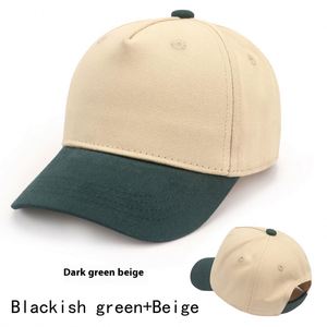 Gorra de Béisbol de 5 Paneles para Niños y Adultos, Nueva Moda 2025, de Algodón, Deportiva, de Dos Tonos, con Cierre a Presión - Product Image 6