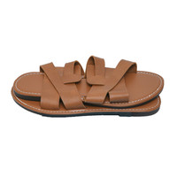 2024 Sandales Grande Taille 35-43 Babouches Femme, Dernière Collection d'Été, Sandales Décontractées Grande Taille à Double Bride pour Femmes