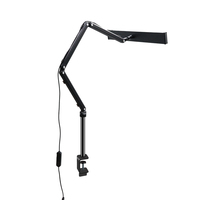 Table de manucure de salon de beauté en gros, pliable, avec lumière froide, lumière de remplissage pour bureau et étude, à prix avantageux