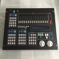 Controlador DMX512 Portátil para Luces Móviles LED, Iluminación de Escenario para Bodas y Discotecas, Clasificación IP33, Blanco, 1 Año de Garantía