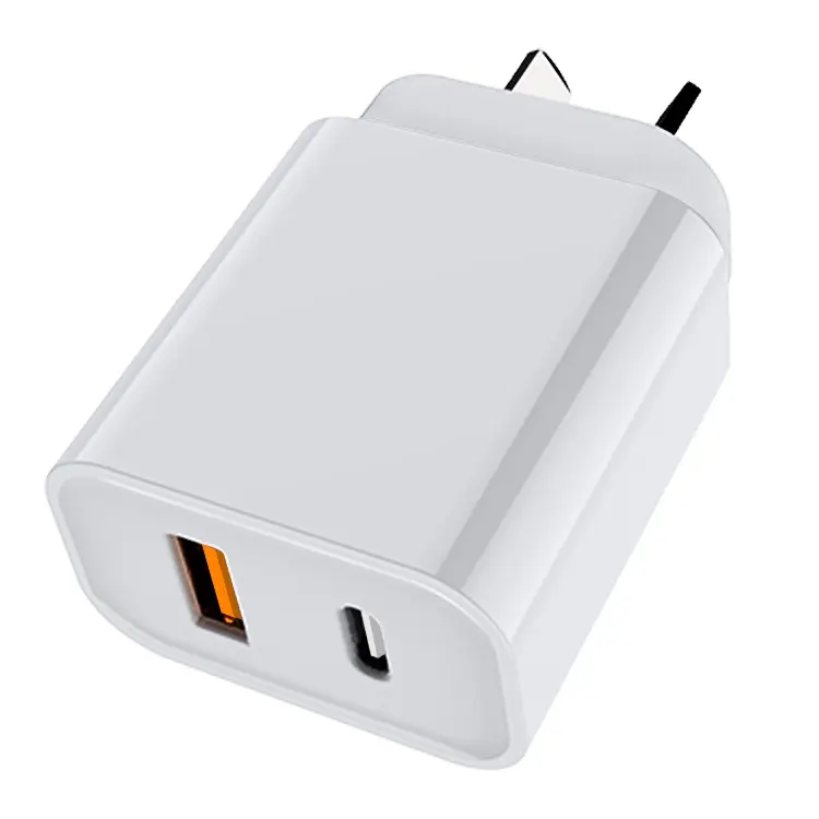 Draagbare Snelle Pd 20W Snelle Usb-C En Usb 14 Oplader Geschikt Voor Het Opladen Van Apple 14, Samsung S21 Sir Kmart Saa Goedgekeurd