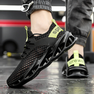 Zapatillas Deportivas Casuales para Hombre y Mujer, Ligeras y Cómodas, Diseño en Capas a la Moda, con Cordones, Suela Suave de EVA, para Todas las Temporadas - Product Image 5
